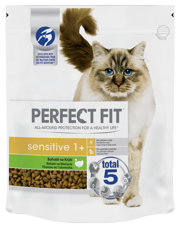 Perfect Fit Dry Cat Food with Turkey for Adult Sensitive Cats