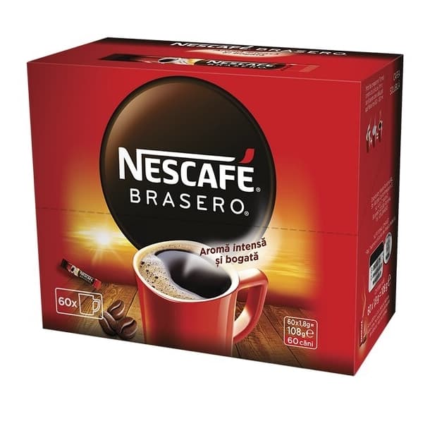 Nescafe Cafea solubila Nescafe Brasero 60x1.8g