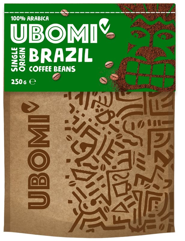 Ubomi Brasil RFA Whole Bean Coffee