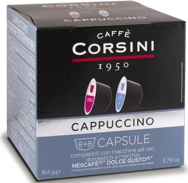 Corsini Cafea capuccino capsule compatibile Dolce Gusto