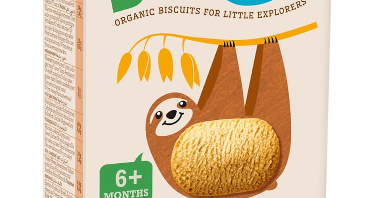 Biskids ECO Biscuiti cu ovaz (de la 6 luni) fara zahar