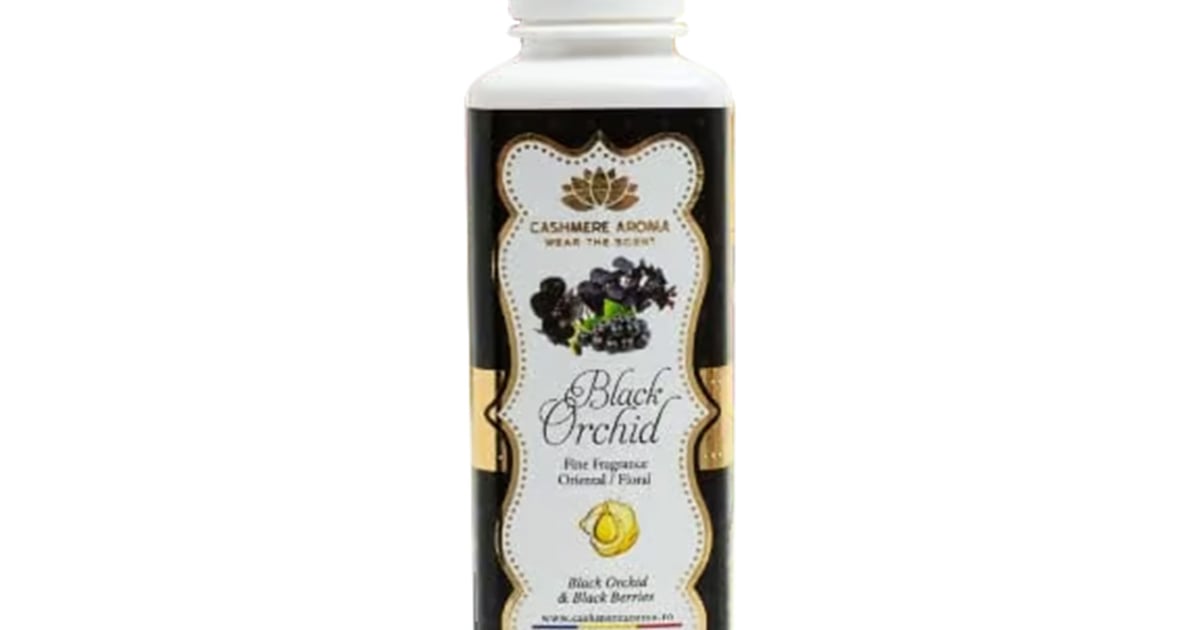 maison de Dolce. blossom cami ブラック Cashmere Aroma: Parfum de rufe Black Orchid