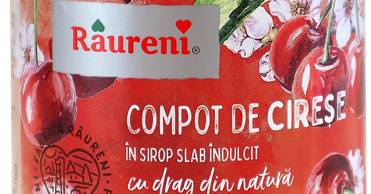 Raureni Compot de cirese