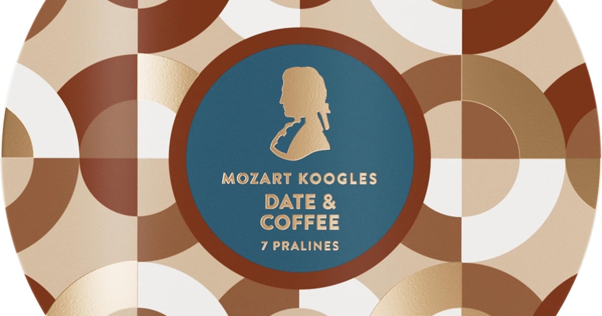 Mozart Koogles Praline cu nougat, martipan, cafea si curmale