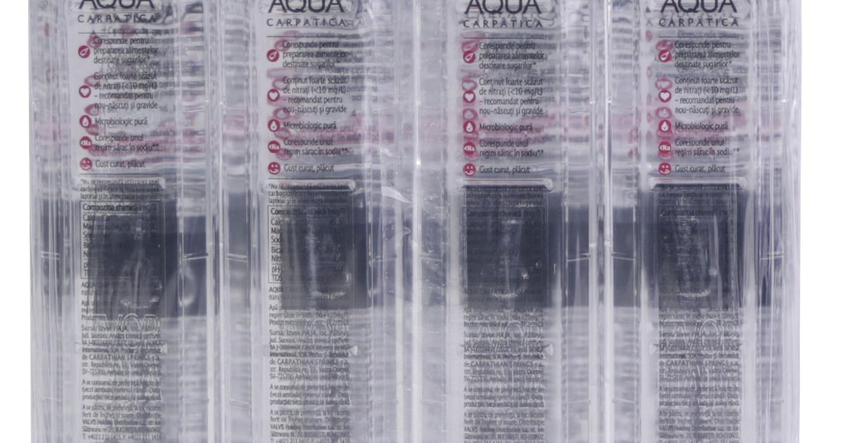 Aqua Carpatica apa minerala plata (12x0.5l)