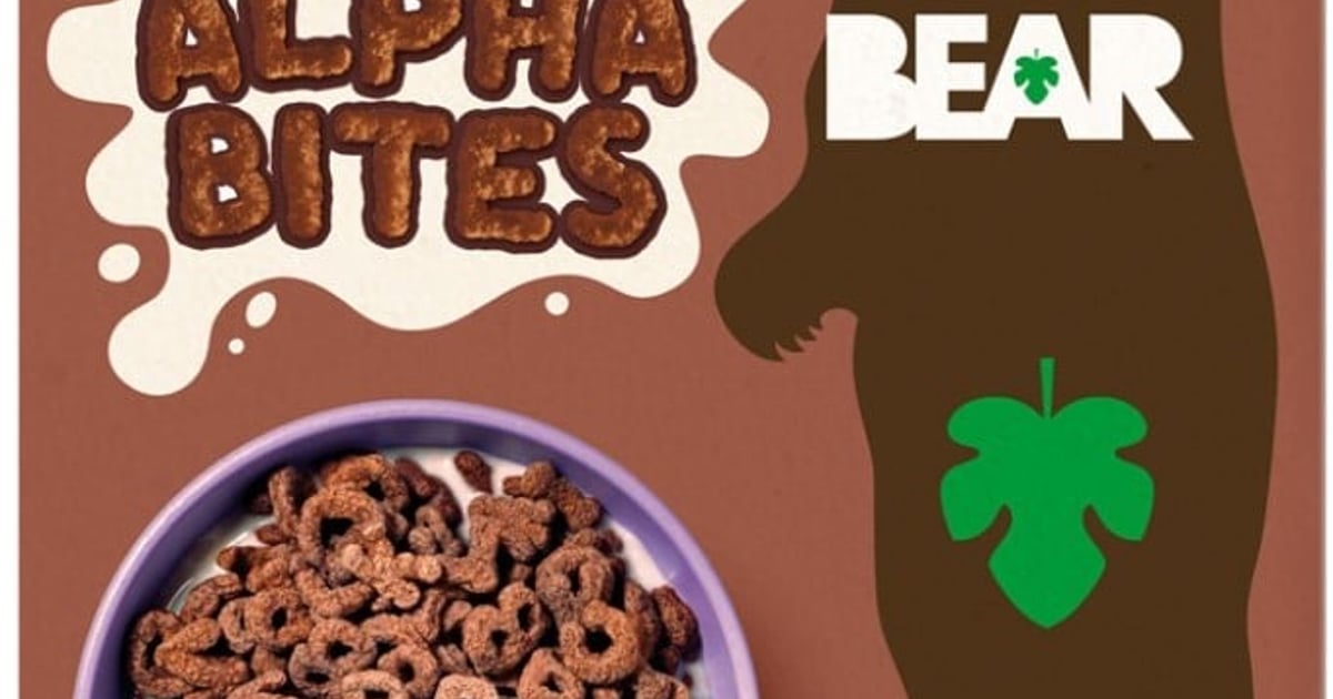 Bear Multicereale Alphabites cu cacao
