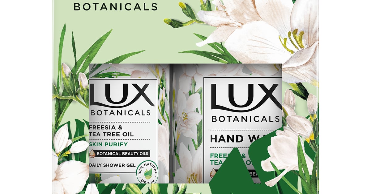 Set Cadou LUX botanicals: Gel de dus Freesia & Tea Tree Oil +