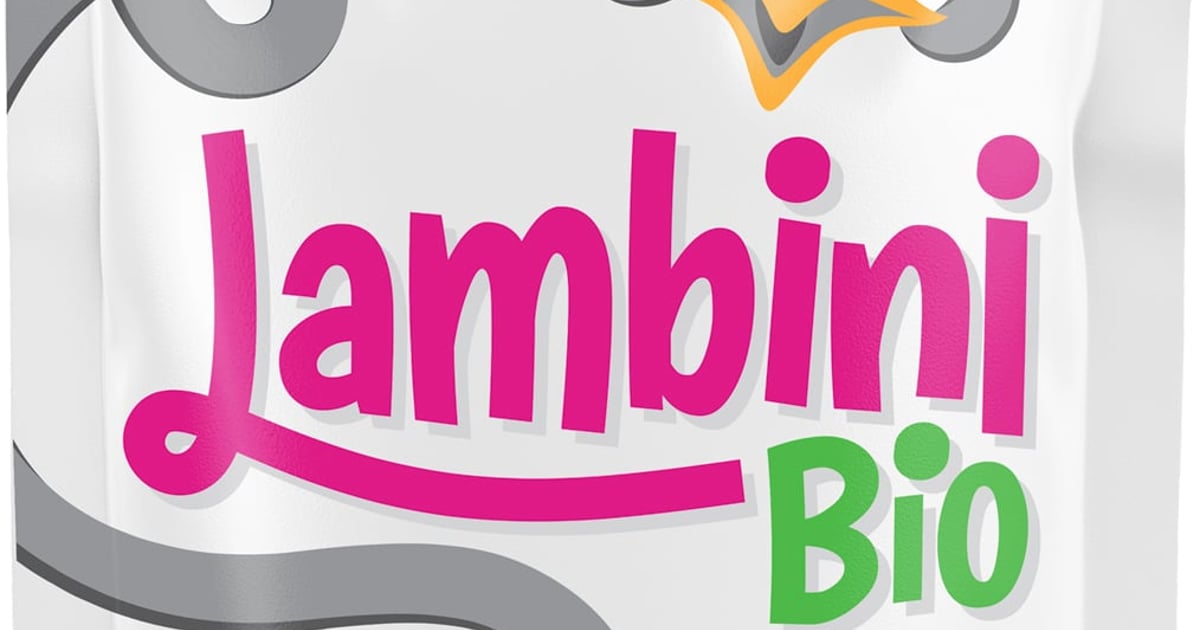 Lambini ECO Piure mere, afine si capsuni