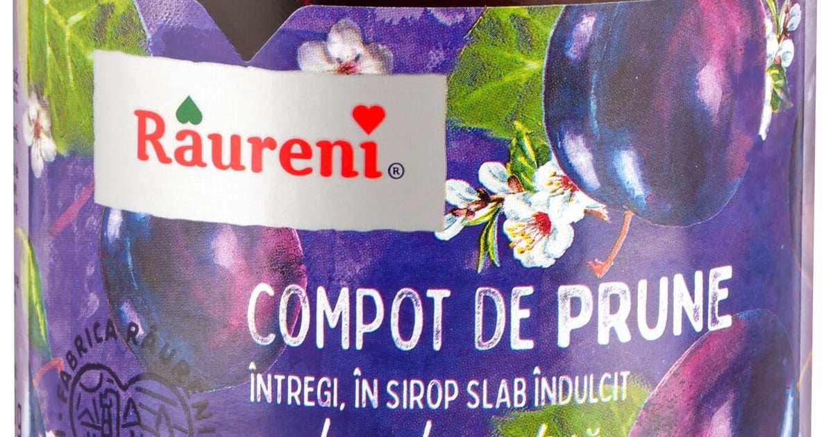Raureni Compot de prune