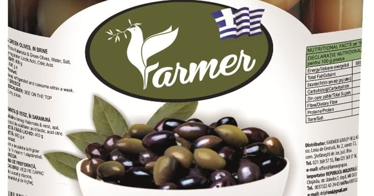 Farmer Mix de masline kalamata si verzi