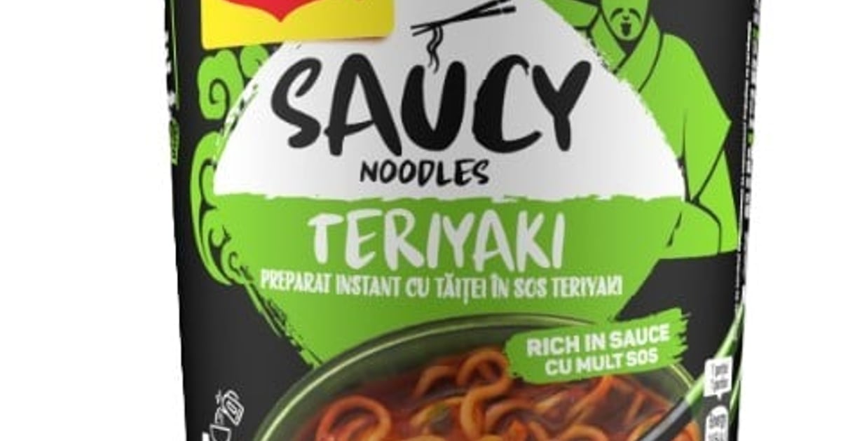 Maggi Saucy Noodles Teriyaki Taitei instant