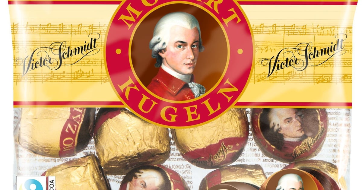 Mozart Praline cu umplutura de martipan