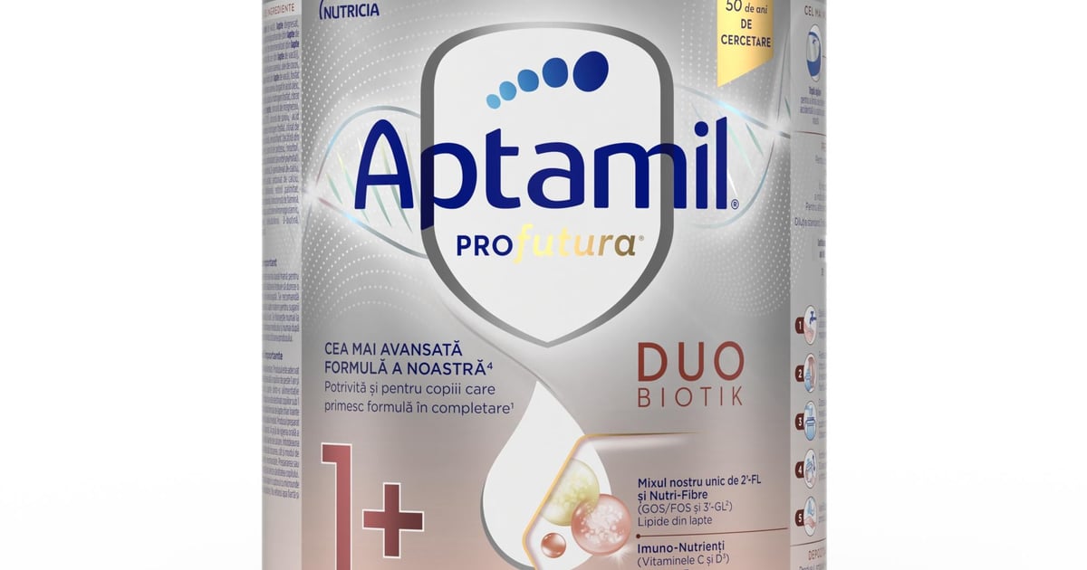 Aptamil Lapte praf ProFutura DuoBiotik 1+, 1-2 ani