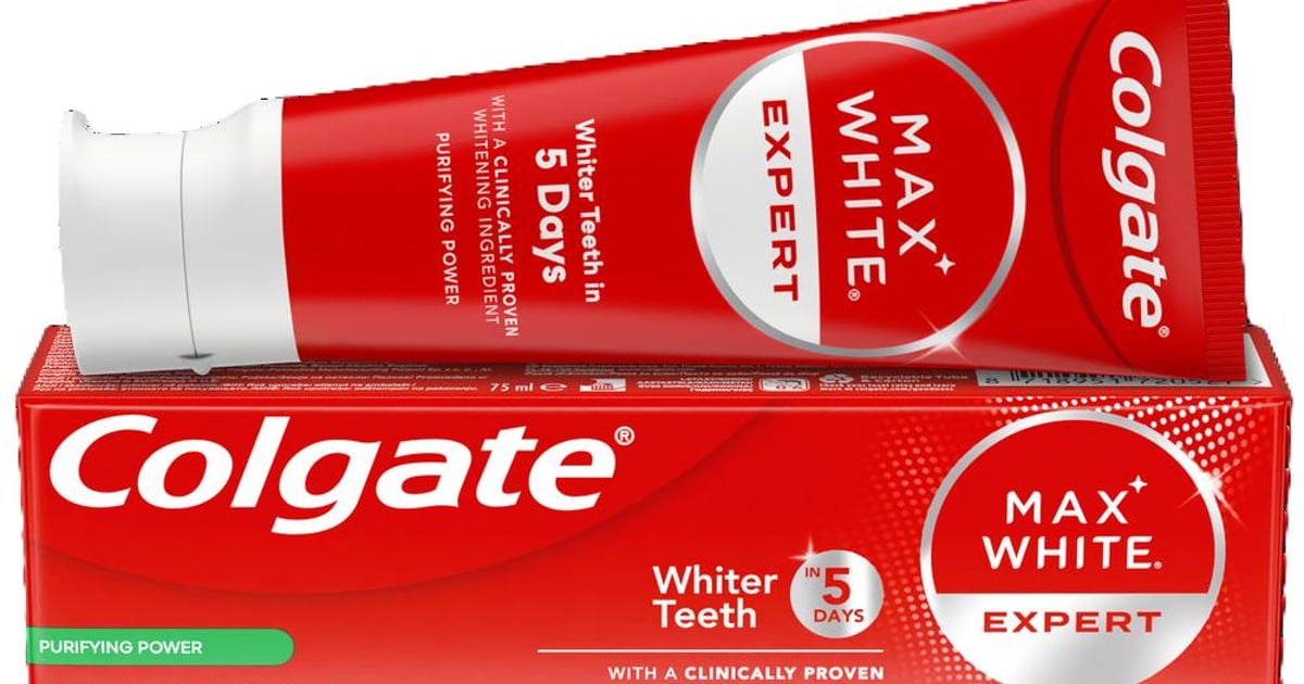 Colgate Max White Expert Purifying Power Pasta de dinti