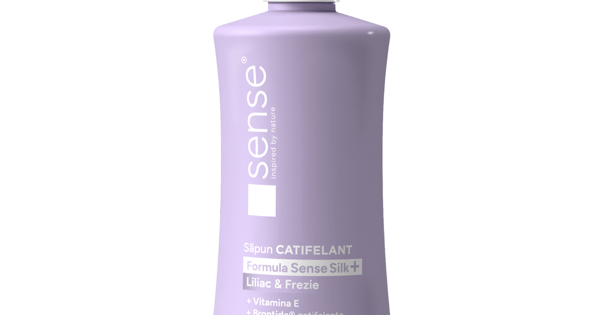 SenseSilk+ Sapun lichid gel, liliac & frezie