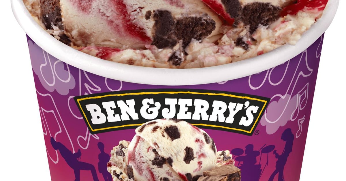 Ben & Jerry's Bohemian Raspberry Inghetata cu zmeura si negresa