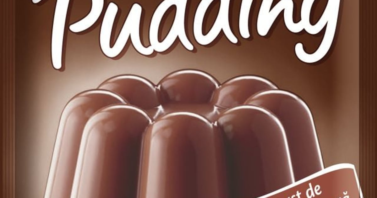 Dr.Oetker Original Pudding Praf de budinca cu gust de ciocolata neagra