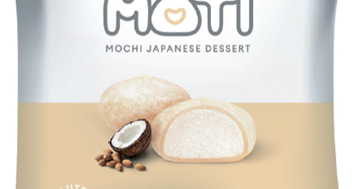 Moti Mochi cu aroma de cocos cu migdale