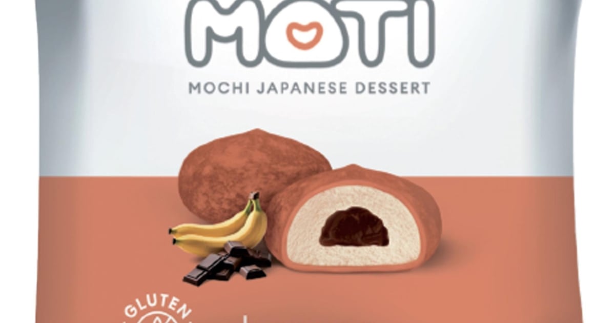 Moti Mochi cu aroma de banana cu ciocolata