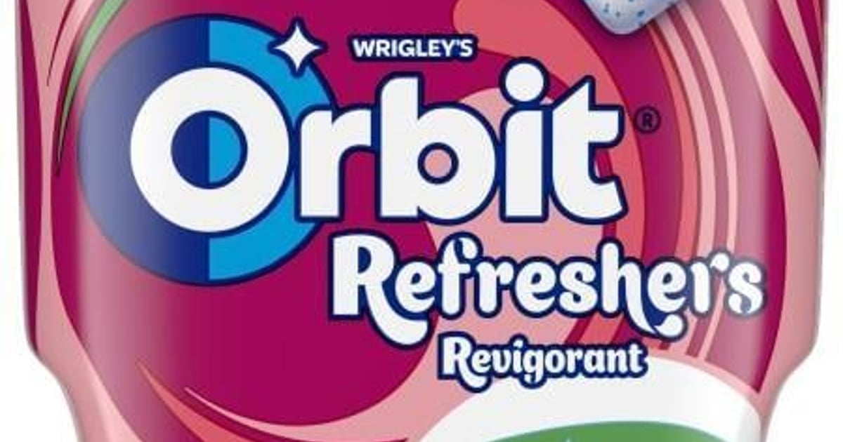 Orbit Refreshers Guma de mestecat Watermelon Raspberry
