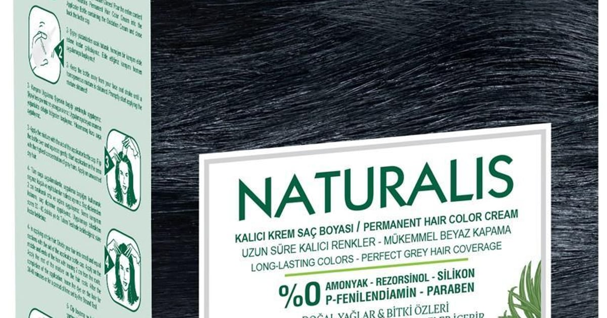 Neva Naturalis Vopsea de par vegana fara amoniac, negru intens 1.0 Neva Naturalis Vopsea de par vegana fara amoniac, negru intens 1.0