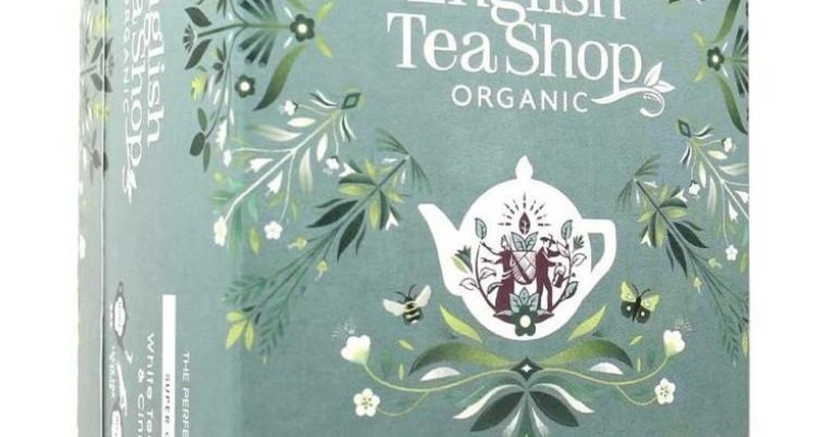 English Tea Shop ECO Ceai alb, matcha si scortisoara
