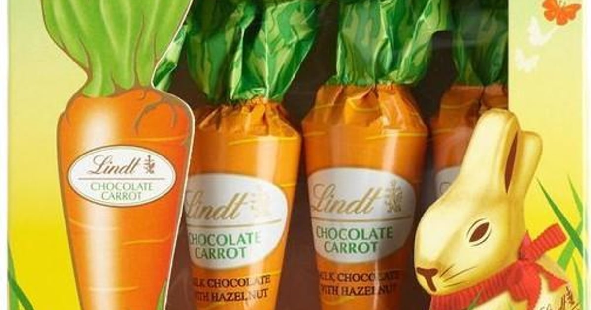 Lindt Figurina morcovi de ciocolata