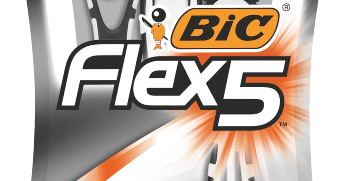 BIC Flex5 Aparate de ras pentru barbati, cu 5 lame mobile nano