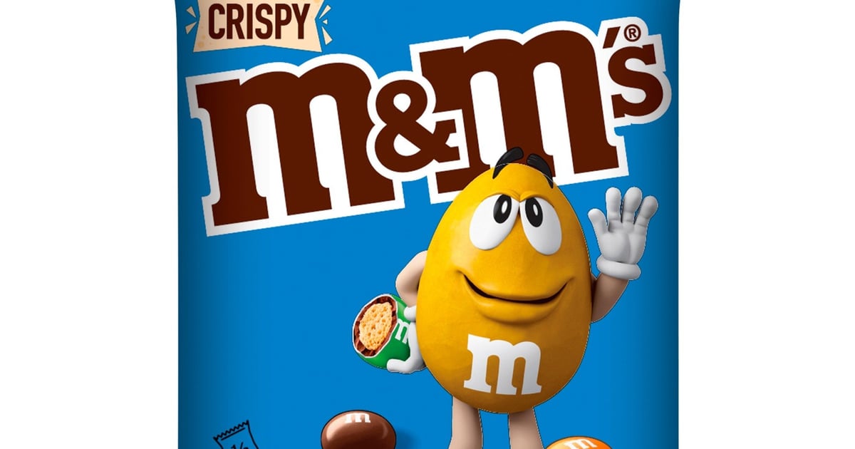 M&M's Crispy Miez din orez crocant in ciocolata cu lapte cu
