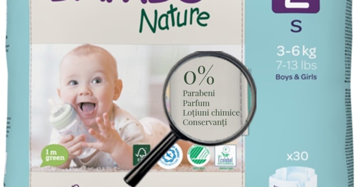 Bambo Nature ECO Scutece marimea 2, 3-6 kg