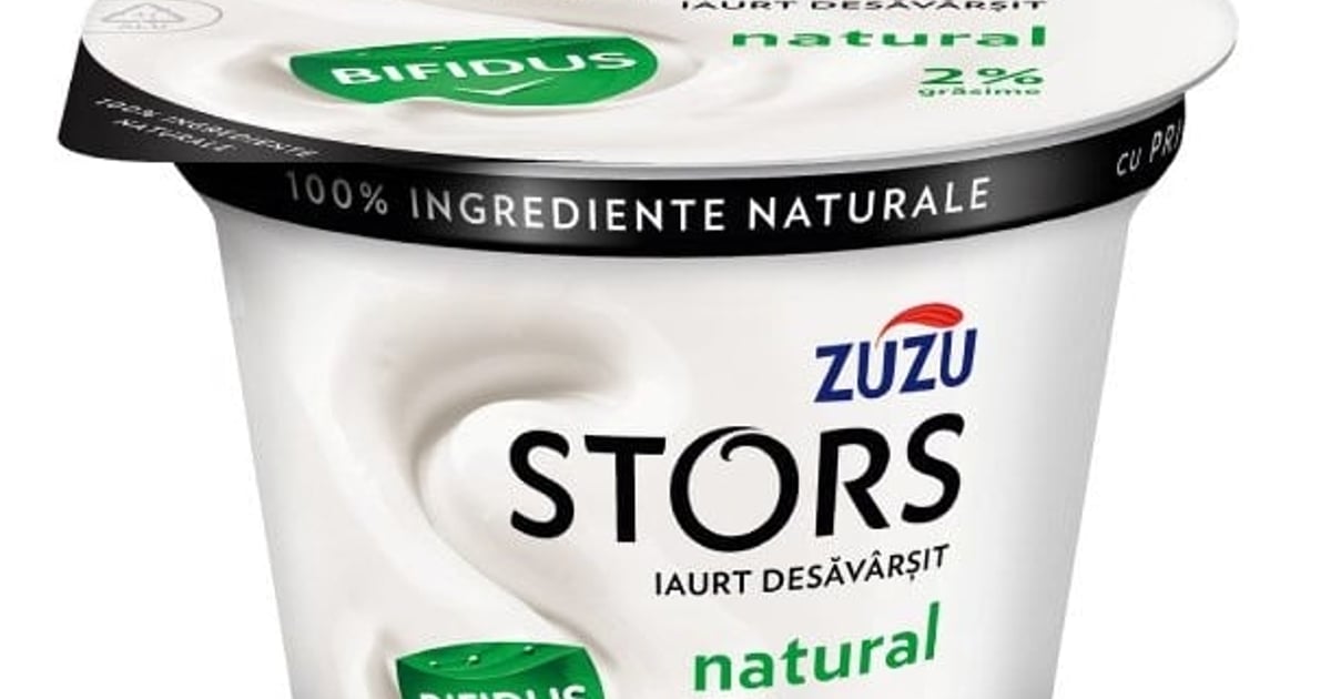 ZUZU STORS Iaurt natural bifidus 2%