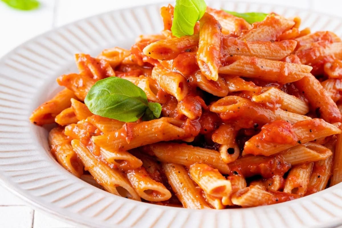 Pasta with Roasted Vegetables