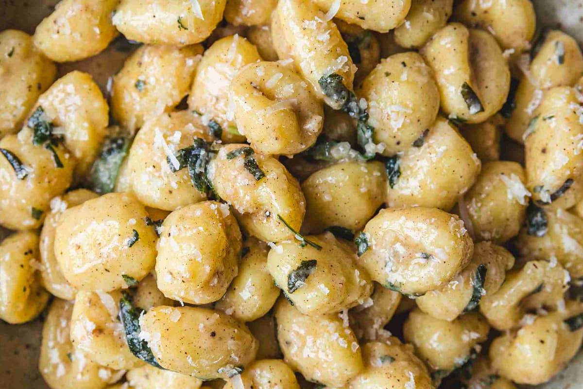 Gnocchi with Sage and Butter