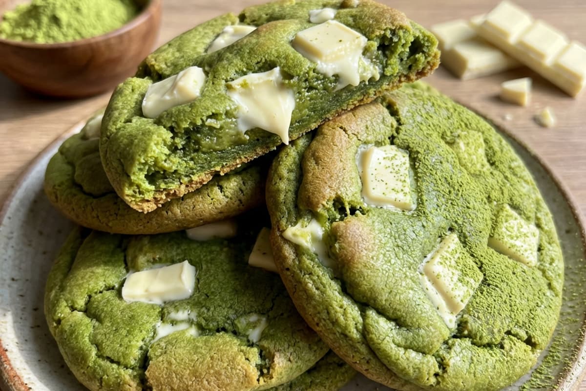 Biscuiți Matcha