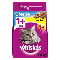 Whiskas Dry Food with Chicken for Adult Sterilized Cats