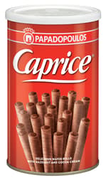 Caprice Rulouri cu crema de alune si cacao