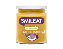 Smileat ECO White Bean, Veal and Olive Oil Puree, +6 months