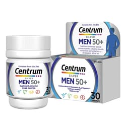 CENTRUM SILVER 50+ BARBATI 30 COMPRIMATE