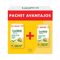 WALMARK LECITINA 1200MG X 80 CAPSULE + 30 CAPSULE CADOU