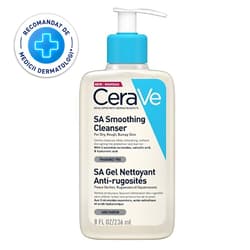 CERAVE SA ANTI-ROUGHNESS CLEANSING GEL FOR FACE AND BODY DRY ROUGH SKIN WITH ROUGHNESS 236ML