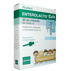 ENTEROLACTIS BABY SOLUTIE ORALA 10ML
