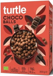 TURTLE ECO Crispy cereal balls coated with chocolate