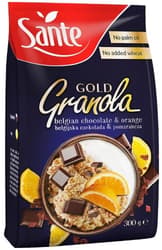 Sante Granola Gold ciocolata si portocale