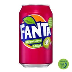 Fanta Strawberry & Kiwi Flavoured Carbonated Soft Drink