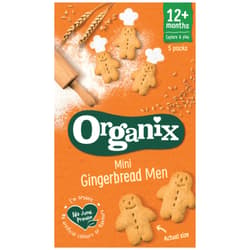 Organix Mini ECO Biscuiti cu ghimbir, 12 luni+, 5x20
