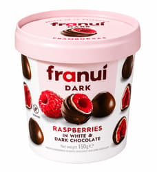Franui Zmeura in ciocolata alba si ciocolata amaruie