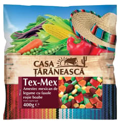 Casa Taraneasca Tex Mex Amestec Mexican de legume cu fasole rosie boabe