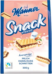 Manner Snacks Minis Mini Wafers