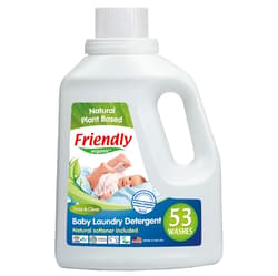 Friendly Organic Odorless Liquid Laundry Detergent, 53 Washes
