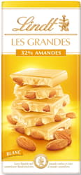 Lindt Grande White chocolate tablet with almonds